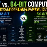 💻 32-Bit vs. 64-Bit Computers: What Does It Actually Mean?
