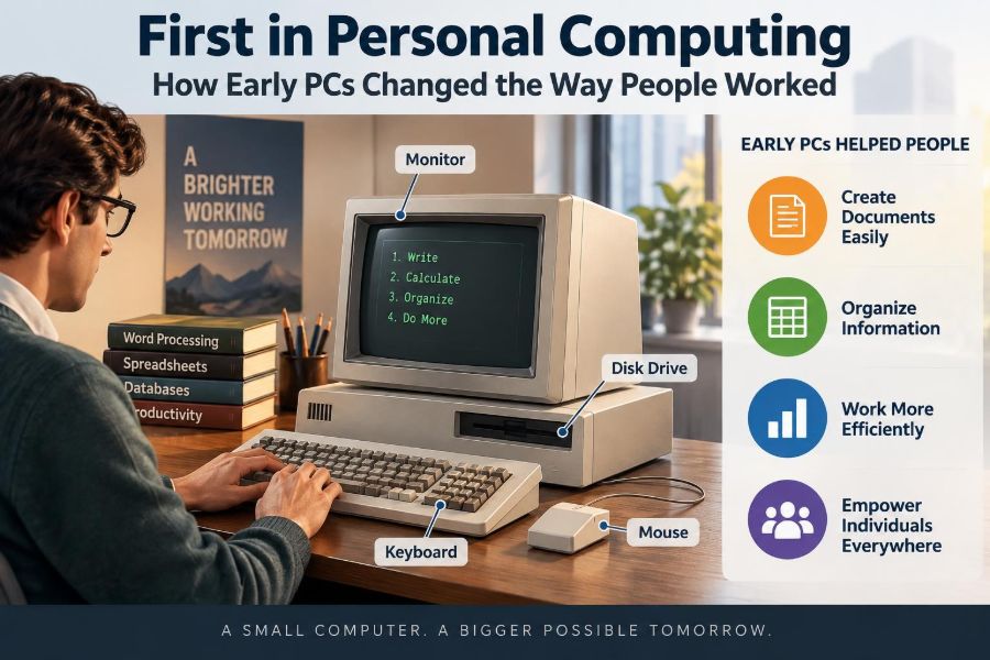 🖥️ First in Personal Computing: How Early PCs Changed the Way People Worked