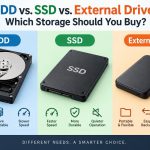 ⚖️ HDD vs. SSD vs. External Drive: Which Storage Should You Buy?