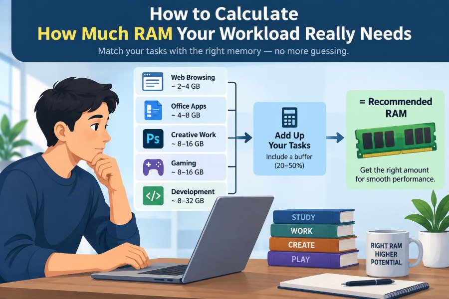 🖥️ How to Calculate How Much RAM Your Workload Really Needs