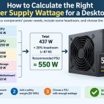 🖥️ How to Calculate the Right Power Supply Wattage for a Desktop PC