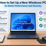 🖥️ How to Set Up a New Windows PC for Better Performance and Security