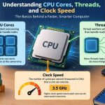 🖥️ Understanding CPU Cores, Threads, and Clock Speed in Everyday Computing