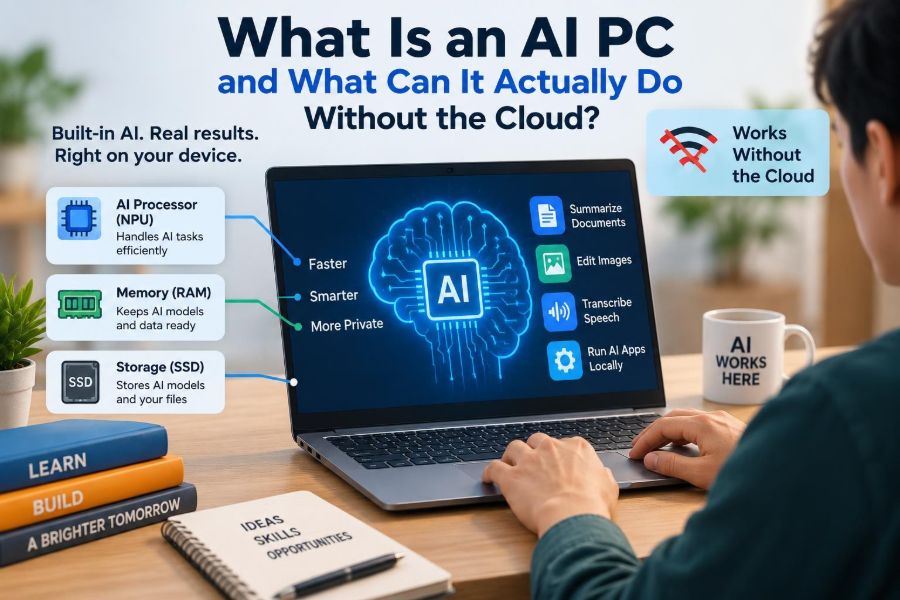 🧠 What Is an AI PC and What Can It Actually Do Without the Cloud?