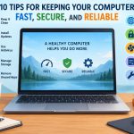 🖥️ 10 Tips for Keeping Your Computer Fast, Secure, and Reliable