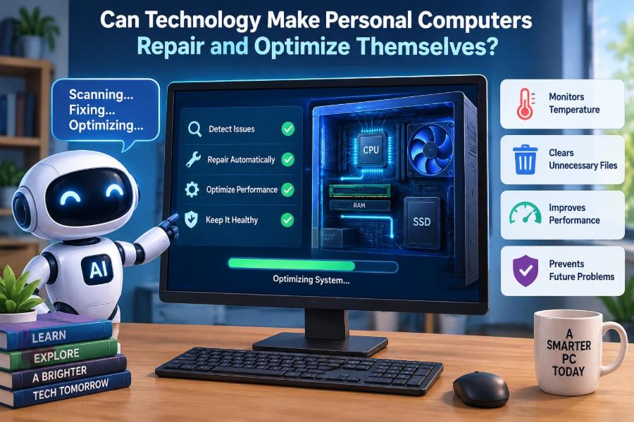 🖥️ Can Technology Make Personal Computers Repair and Optimize Themselves?
