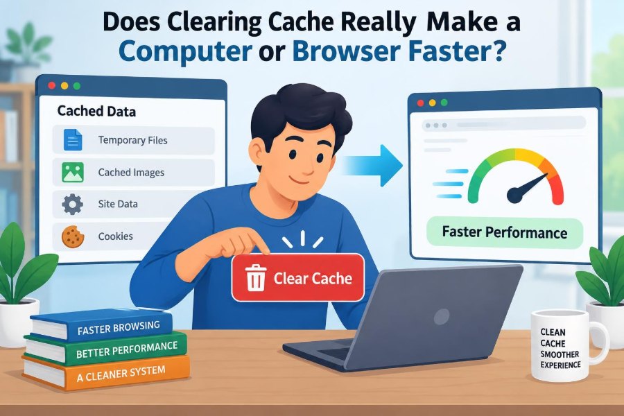 🖥️ Does Clearing Cache Really Make a Computer or Browser Faster?