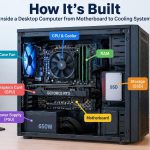🖥️ How It’s Built: Inside a Desktop Computer from Motherboard to Cooling System