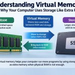 🖥️ Understanding Virtual Memory and Why Your Computer Uses Storage Like Extra RAM