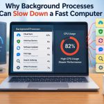🖥️ Why Background Processes Can Slow Down a Fast Computer