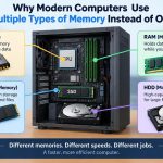 🖥️ Why Modern Computers Use Multiple Types of Memory Instead of One