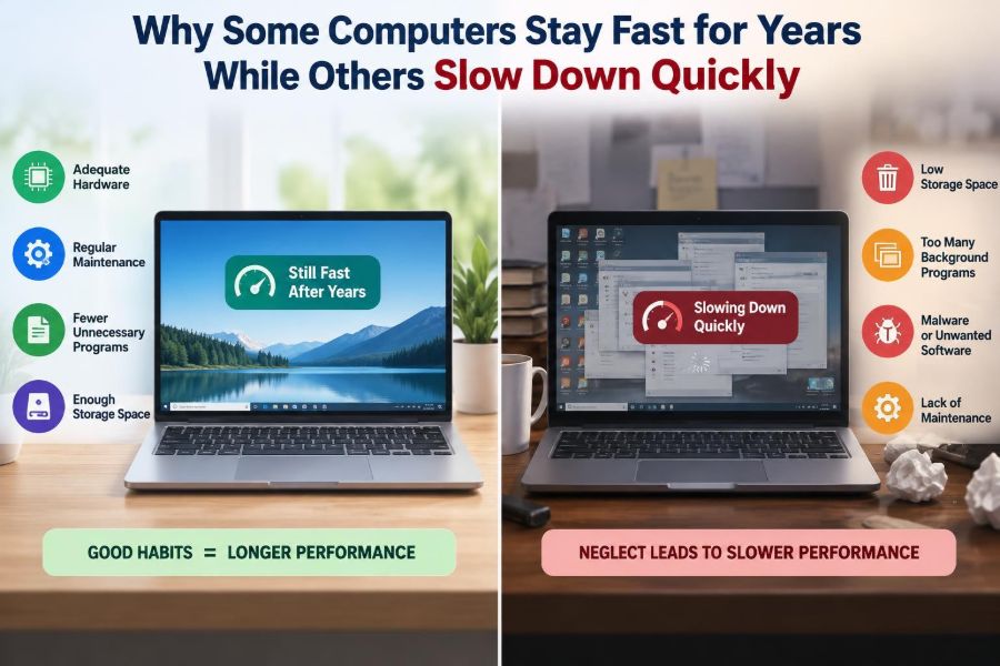 🖥️ Why Some Computers Stay Fast for Years While Others Slow Down Quickly
