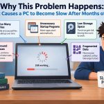 🖥️ Why This Problem Happens: What Causes a PC to Become Slow After Months of Use?